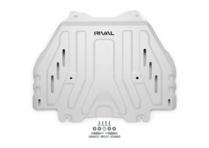 Toyota 4Runner Skid Plate - Rival 4x4 - Aluminum Transmission Catalytic Converter - `25-`27